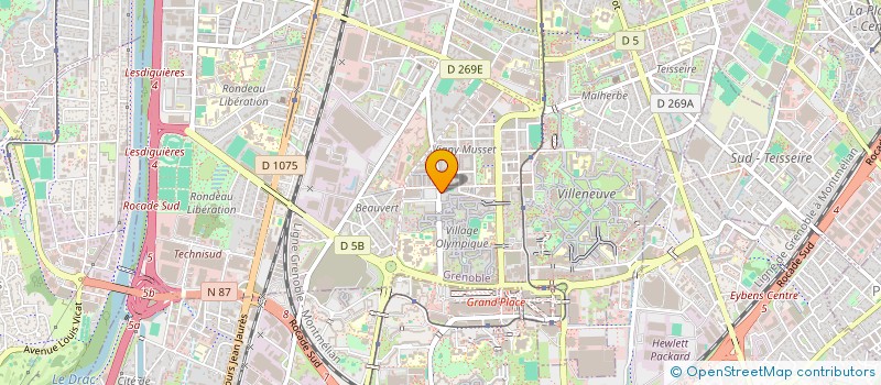 localisation de l'entreprise MONSIEUR YOUNES HACHANI  GRENOBLE