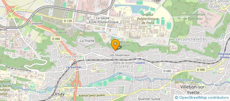 localisation de l'entreprise MONSIEUR YOUNES HAMAI à PALAISEAU