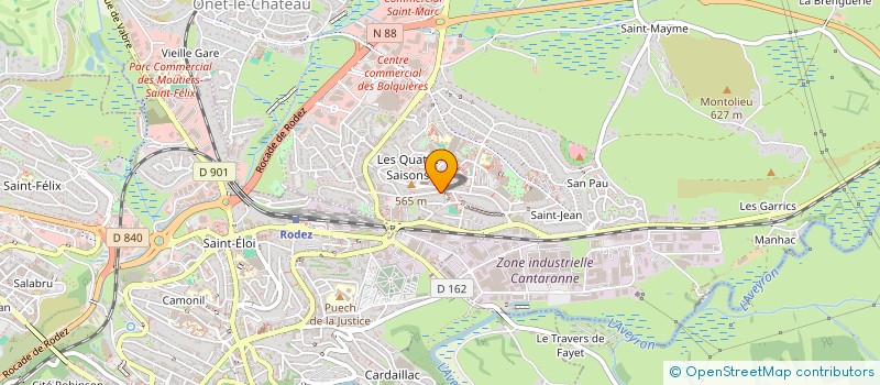 localisation de l'entreprise MONSIEUR YOUNES HAMMADI  ONET-LE-CHATEAU