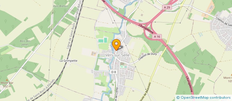 localisation de l'entreprise MONSIEUR YOUNES HAMME  SALEUX