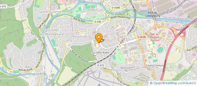 localisation de l'entreprise MONSIEUR YOUNES HAMMOU  MONTBELIARD