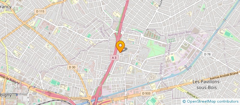 localisation de l'entreprise MONSIEUR YOUNES HASSAINI  BONDY