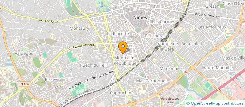 localisation de l'entreprise MONSIEUR YOUNES HENDEL  NIMES