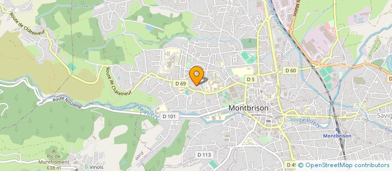 localisation de l'entreprise MONSIEUR YOUNES IDRISSI YAGOUBI à MONTBRISON
