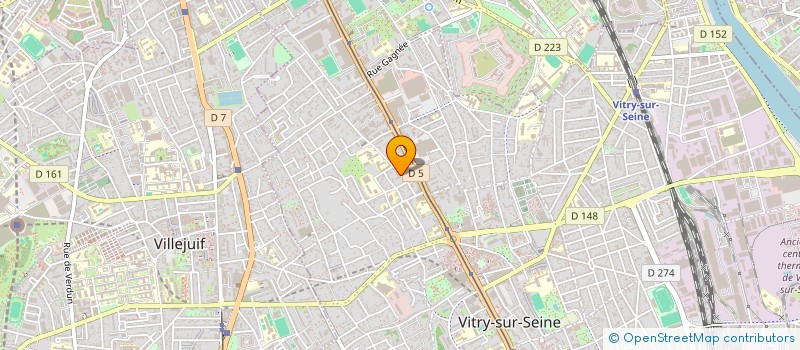 localisation de l'entreprise MONSIEUR YOUNES JAAFAR  VITRY-SUR-SEINE