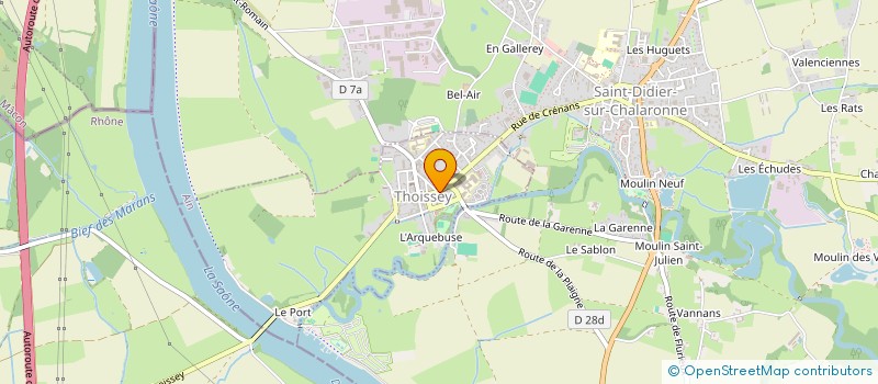 localisation de l'entreprise MONSIEUR YOUNES JAMMY  THOISSEY