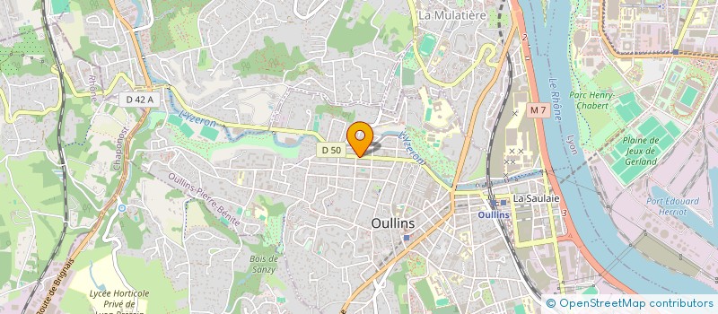 localisation de l'entreprise MONSIEUR YOUNES JEBRANE  OULLINS-PIERRE-BENITE