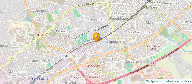 localisation de l'entreprise MONSIEUR YOUNES KAMBOUA  MAUREPAS