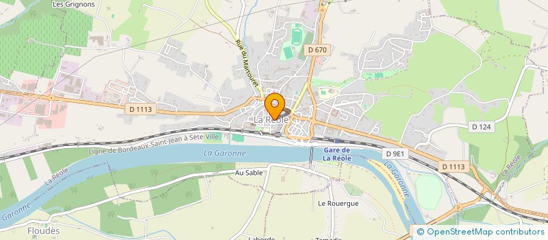 localisation de l'entreprise MONSIEUR YOUNES KARMOUN à LA REOLE