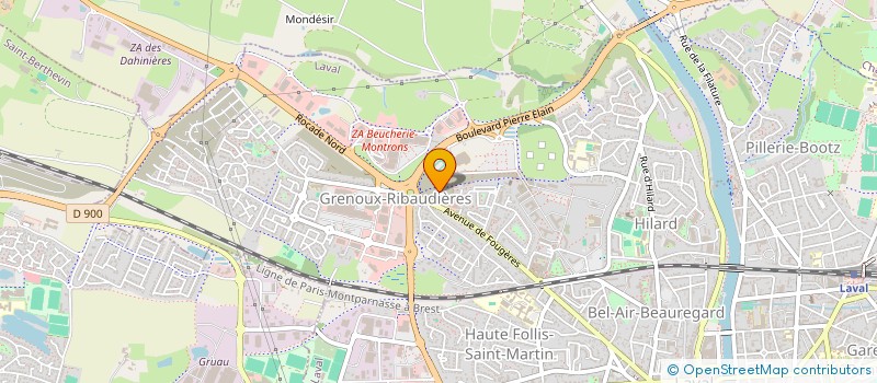 localisation de l'entreprise MONSIEUR YOUNES KHELK à LAVAL