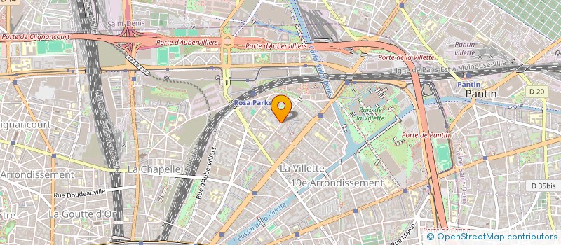 localisation de l'entreprise MONSIEUR YOUNES KILOU  PARIS