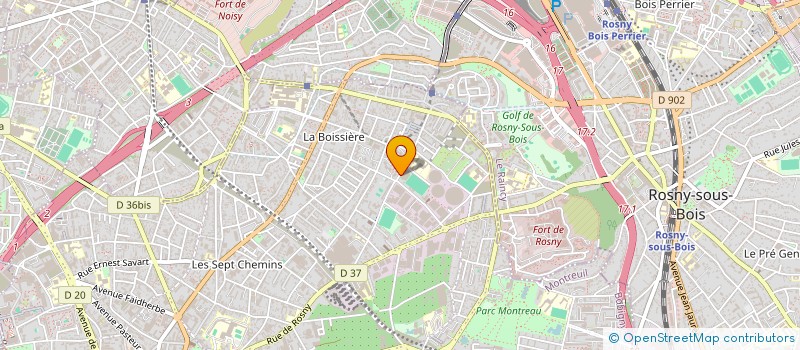 localisation de l'entreprise MONSIEUR YOUNES LALLEM à MONTREUIL