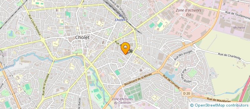 localisation de l'entreprise MONSIEUR YOUNES LOUNI à CHOLET