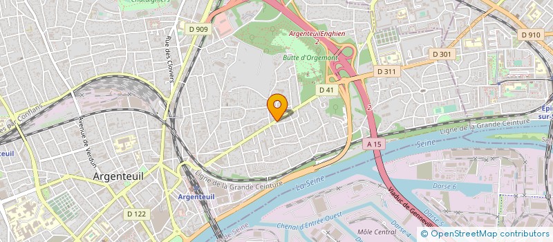 localisation de l'entreprise MONSIEUR YOUNES LOUZA  ARGENTEUIL