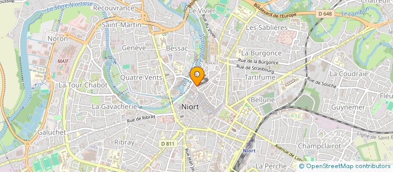 localisation de l'entreprise MONSIEUR YOUNES MANSOUR  NIORT