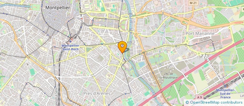 localisation de l'entreprise MONSIEUR YOUNES MEDJDOUBI à MONTPELLIER