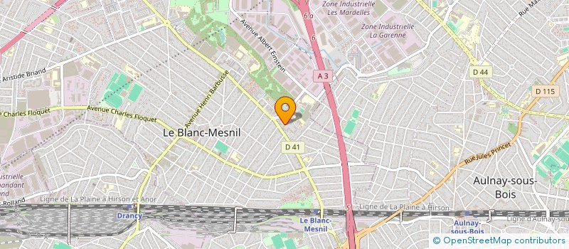 localisation de l'entreprise MONSIEUR YOUNES MESSI MBEDE à LE BLANC-MESNIL