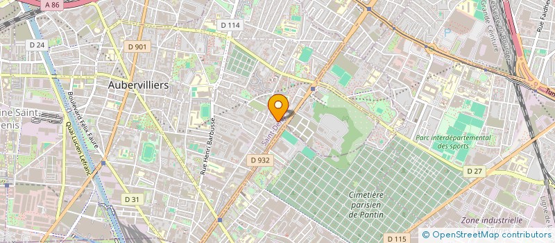 localisation de l'entreprise MONSIEUR YOUNES NETTOUR  AUBERVILLIERS