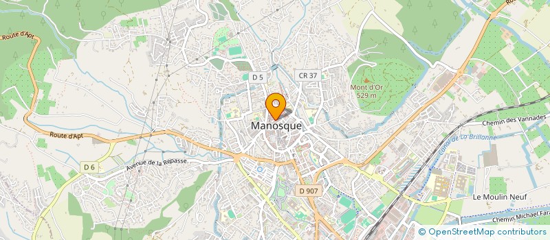 localisation de l'entreprise MONSIEUR YOUNES OCHI  MANOSQUE
