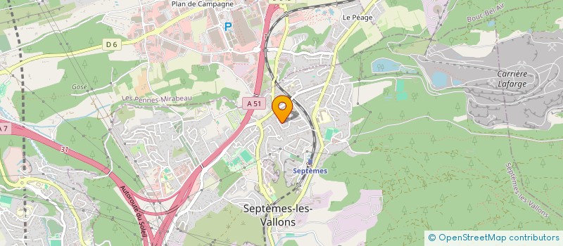localisation de l'entreprise MONSIEUR YOUNES OUARET à SEPTEMES-LES-VALLONS