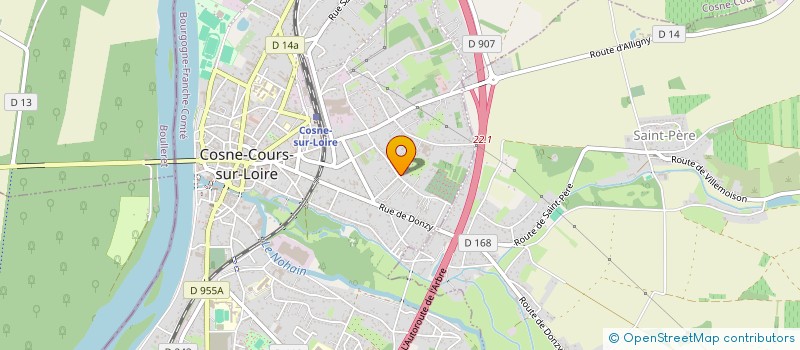 localisation de l'entreprise MONSIEUR YOUNES OURABINE à COSNE-COURS-SUR-LOIRE