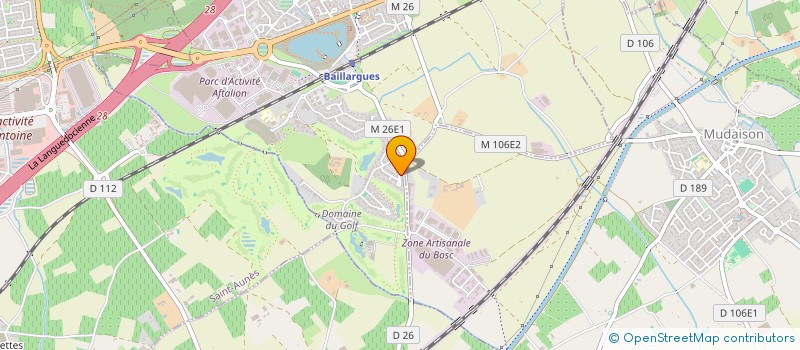 localisation de l'entreprise MONSIEUR YOUNES RAGGACHE à BAILLARGUES