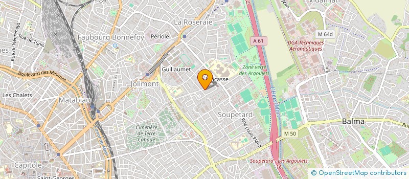 localisation de l'entreprise MONSIEUR YOUNES RAYAN BENFADEL  TOULOUSE