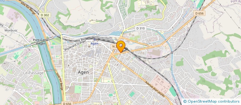 localisation de l'entreprise MONSIEUR YOUNES REGHIOUI  AGEN