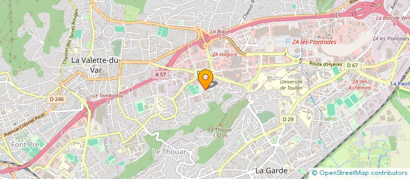 localisation de l'entreprise MONSIEUR YOUNES ROUCHDI à LA VALETTE-DU-VAR
