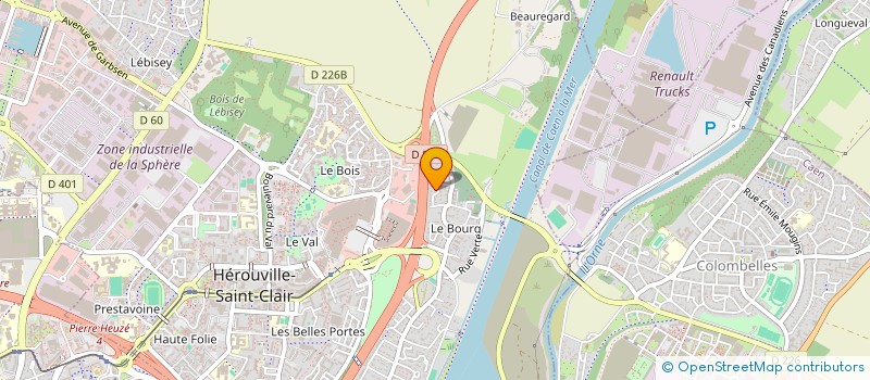 localisation de l'entreprise MONSIEUR YOUNES SADOUKI à HEROUVILLE-SAINT-CLAIR