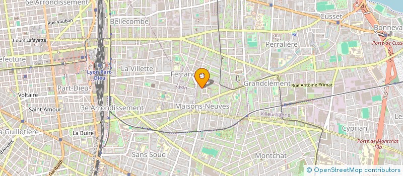 localisation de l'entreprise MONSIEUR YOUNES SAFIR  VILLEURBANNE
