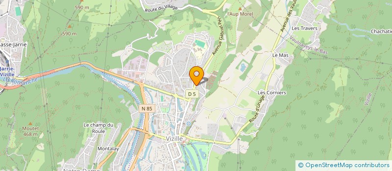 localisation de l'entreprise MONSIEUR YOUNES SAHIH  VIZILLE