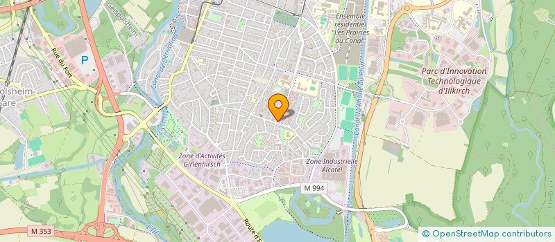 localisation de l'entreprise MONSIEUR YOUNES SAIB  SOUFFELWEYERSHEIM