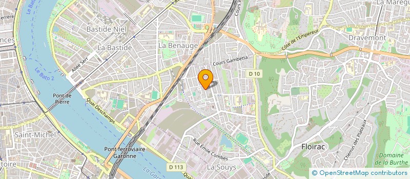 localisation de l'entreprise MONSIEUR YOUNES SAMMOUR  BEGLES