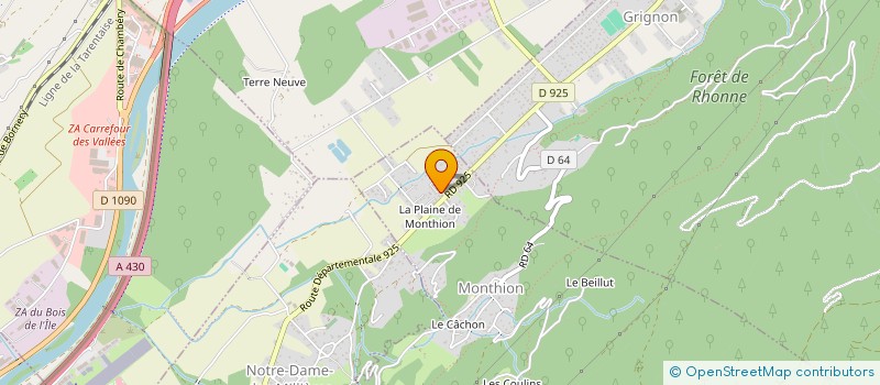 localisation de l'entreprise MONSIEUR YOUNES SEYAH  GRIGNON