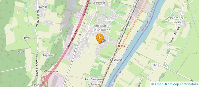 localisation de l'entreprise MONSIEUR YOUNES SNATAH  SAINT-MARTIN-BELLE-ROCHE