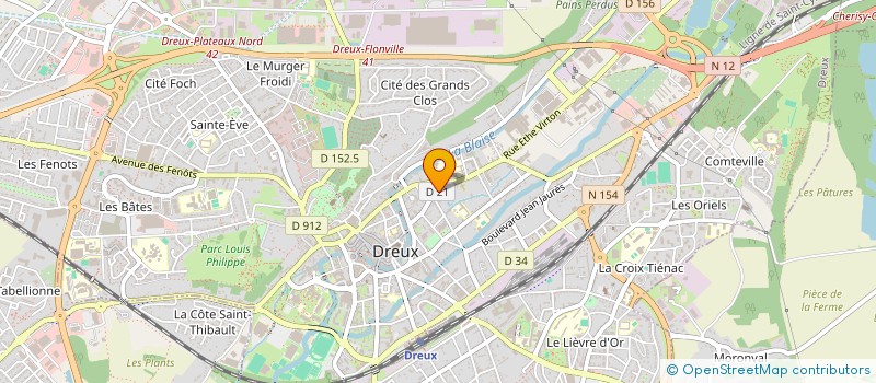 localisation de l'entreprise MONSIEUR YOUNES STEININGER à DREUX