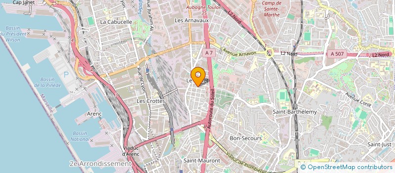 localisation de l'entreprise MONSIEUR YOUNES TOUATI à MARSEILLE