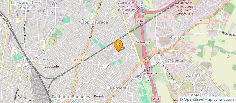 localisation de l'entreprise MONSIEUR YOUNES TOUATI à TOULOUSE