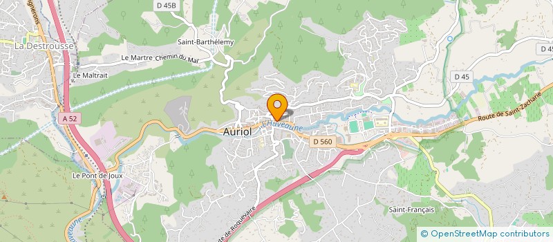 localisation de l'entreprise MONSIEUR YOUNES ZAGRARI  AURIOL