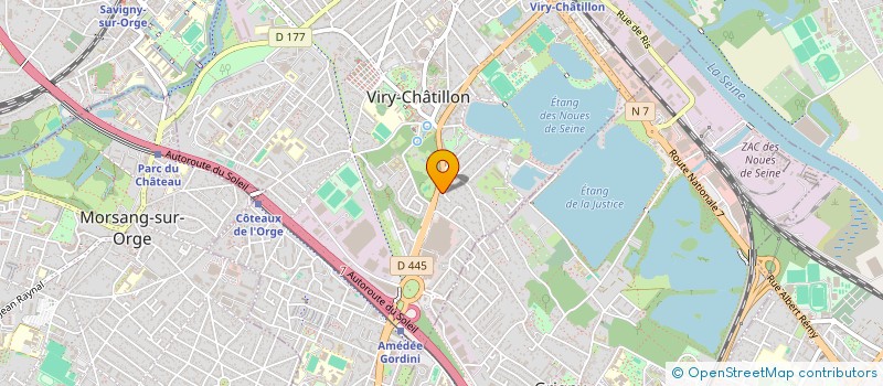 localisation de l'entreprise MONSIEUR YOUNES ZIANE à VIRY-CHATILLON