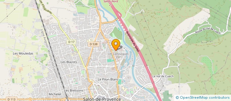 localisation de l'entreprise MONSIEUR YOUNES ZIRAOUI  SALON-DE-PROVENCE