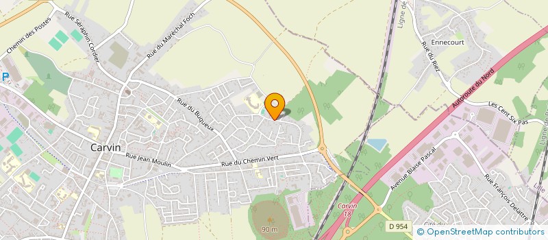 localisation de l'entreprise MONSIEUR YOUNES ZIYADI  CARVIN