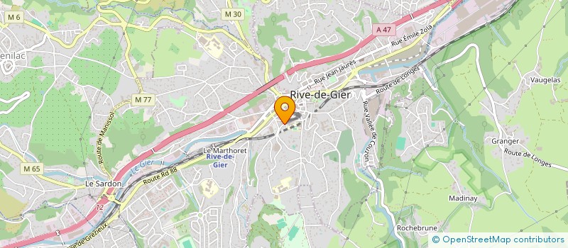 localisation de l'entreprise MONSIEUR YOUNES ZIZ à RIVE-DE-GIER