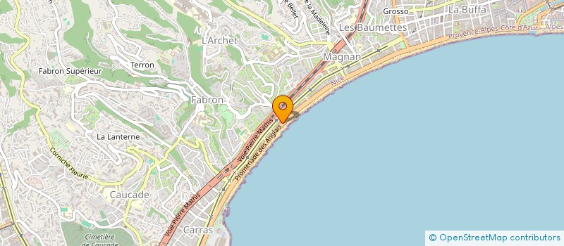localisation de l'entreprise MONSIEUR YOUNESS AMRI à NICE