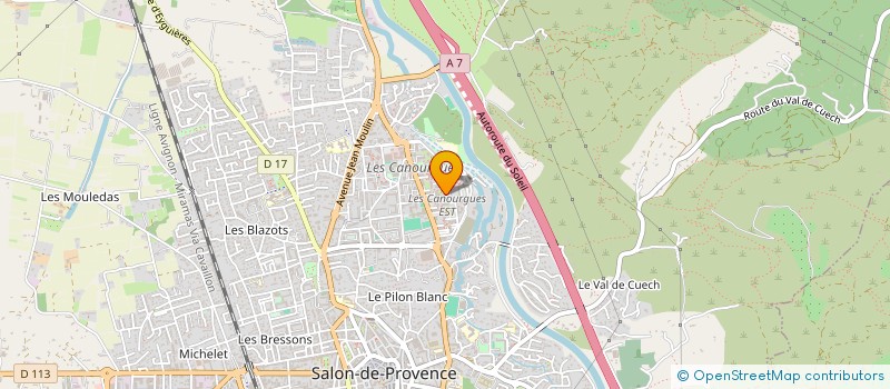 localisation de l'entreprise MONSIEUR YOUNESS BAKRIM  SALON-DE-PROVENCE