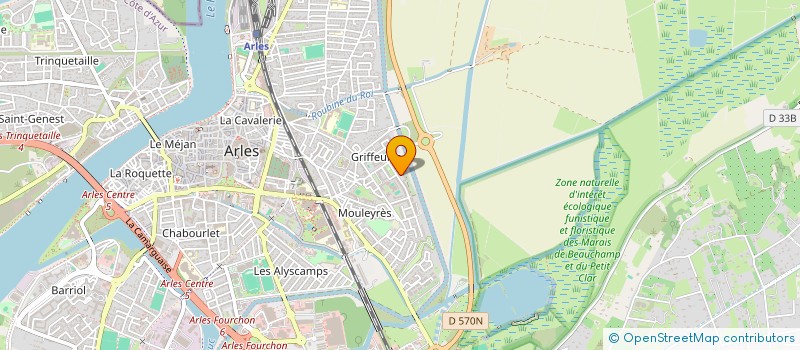 localisation de l'entreprise MONSIEUR YOUNESS BEL KHARKHACHE  ARLES