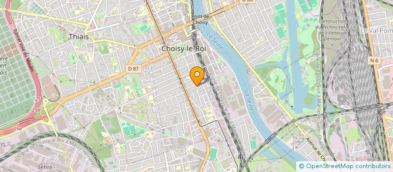 localisation de l'entreprise MONSIEUR YOUNESS BELHAJ  CHOISY-LE-ROI