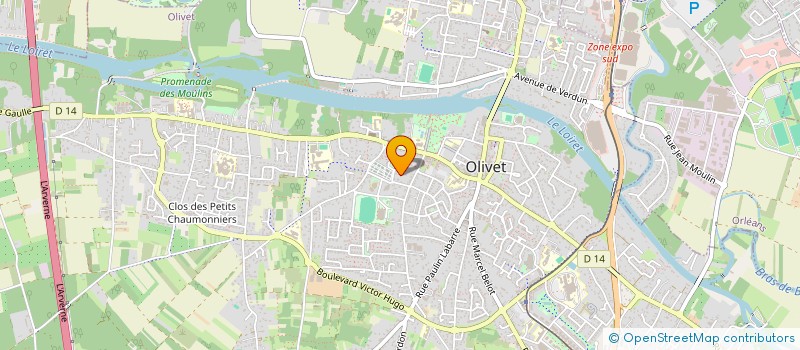 localisation de l'entreprise MONSIEUR YOUNESS BELMAHBOUL à OLIVET