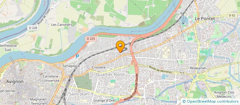 localisation de l'entreprise MONSIEUR YOUNESS BENALI  AVIGNON